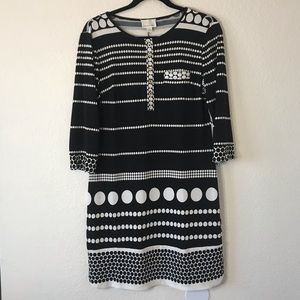 Donna Morgan Polka Dot Tunic Dress